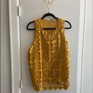 Loft marigold yellow tank size XL